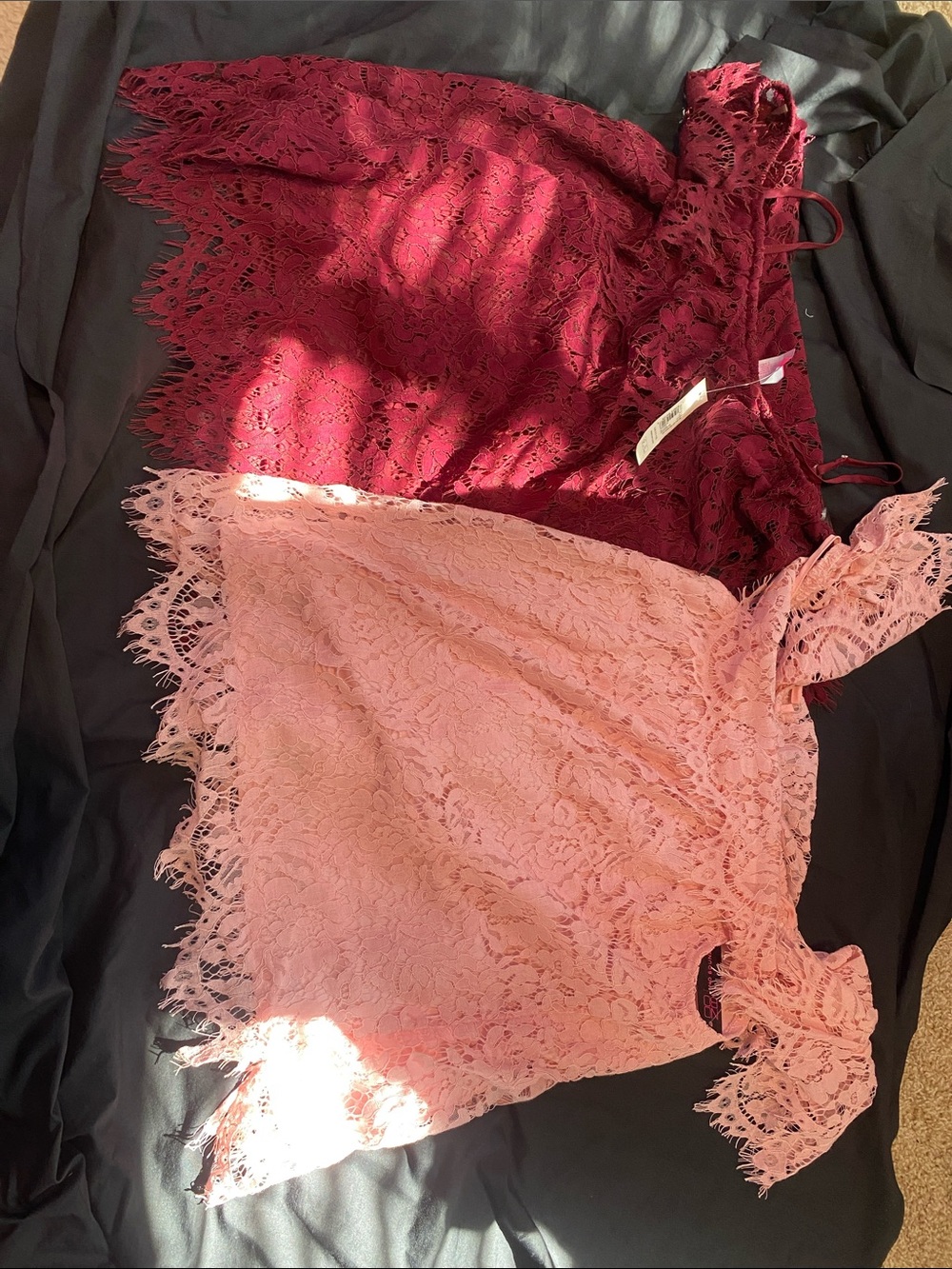 Two Lace shirts bundle